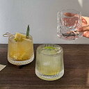 レトロ風 ロックグラス ジュースグラス お洒落 タンブラー かわいい ウイスキー ハイボールカップ お酒 コップ 炭酸飲料 ミルク コーヒー お茶 麦茶 紅茶 ...