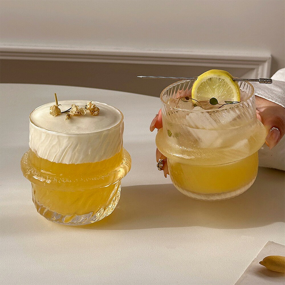 ins風 麦わら帽子型 コーヒーコップ デザート グラス レトロ ティーカップ かわいい ガラスコップ おし..