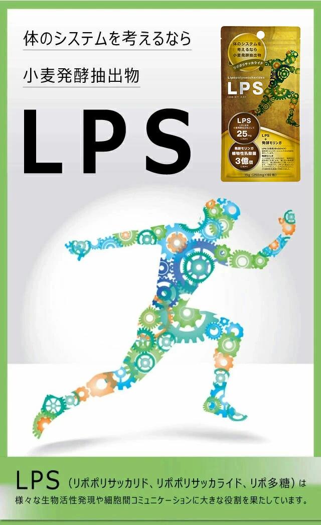 LPSサプリ モリンガ＋ 60粒【2個セット】免疫ビタミン リポ多糖 リポポリサッカラ...