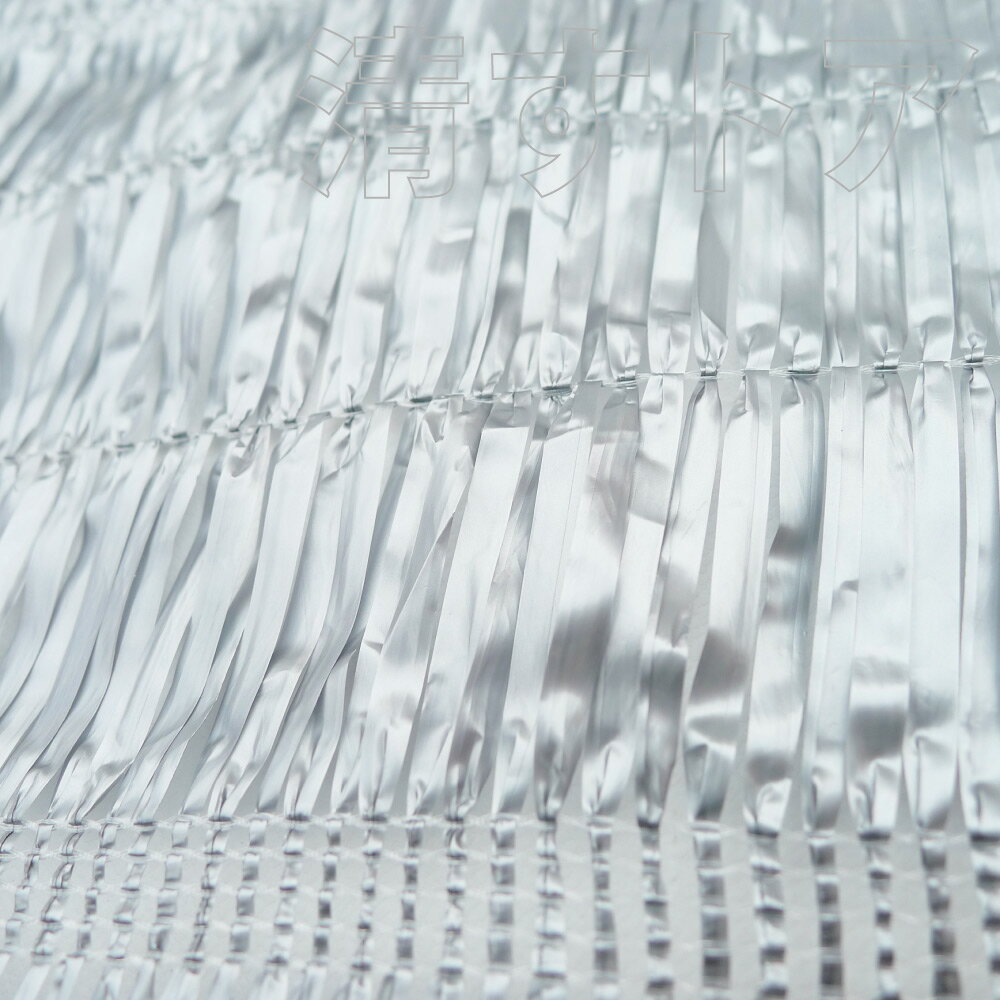 敷き藁代用シート 藁シート 敷きワラいらず わらネット PEシート 園芸 シルバー色 シンセイ ワラサラバー 1m×10m 1枚