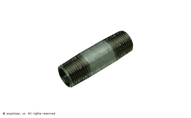 Rakuten - 【亜鉛メッキ鋼管継手】長ニップル（R3/4×75mm）