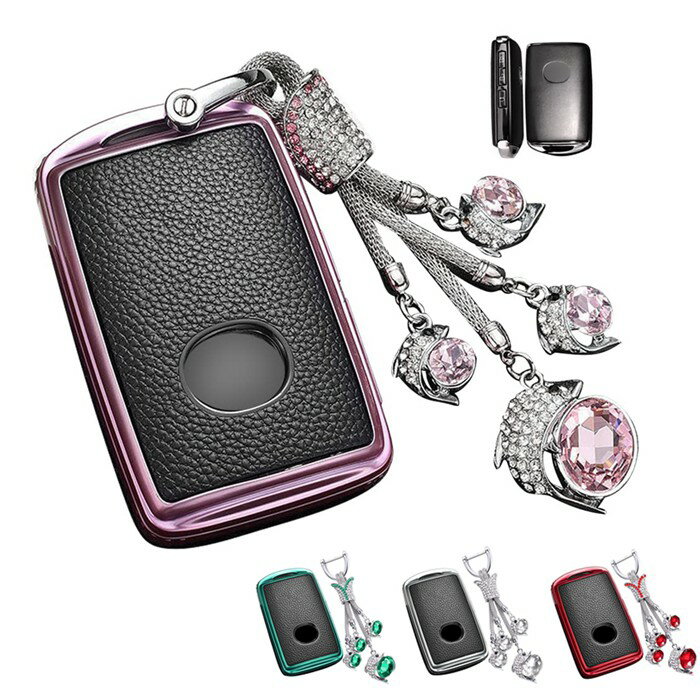 キーケース マツダ専用 スマートキーケース キーカバー TPU 革柄 マツダ専用設計 3ボタン キーホルダー マツダ専用新型CX-8 新型CX-5 CX-30 BP系 CX-30 DM系 MAZDA3 Xiter マツダ3 など 用スマートキーケース