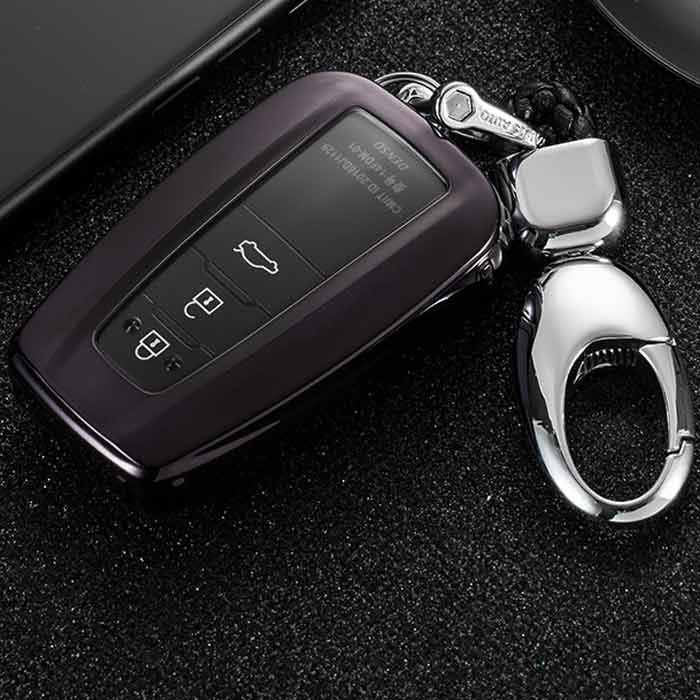 トヨタ 専用スマートキーケース TPU TOYOTA C-HR プリウス 50系 新型 カローラ RAV4 50系 カムリ70系 ..
