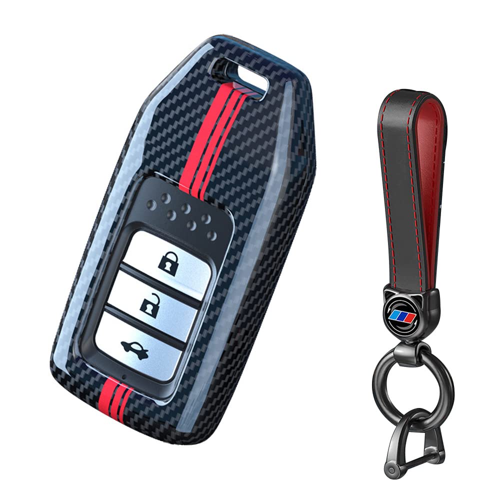 キーケース HONDA用 スマートキーケース ホンダ キーカバー ABS 手触りいい 高級 3ボタン ホンダ アク..