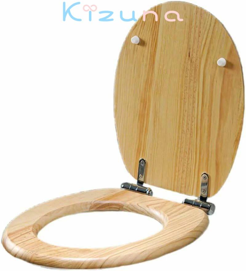 便座 木製便座 ゆっくり閉じる 簡単取付 洋式トイレ お手入れが簡単 冬暖かいと夏にクール ステンレス..