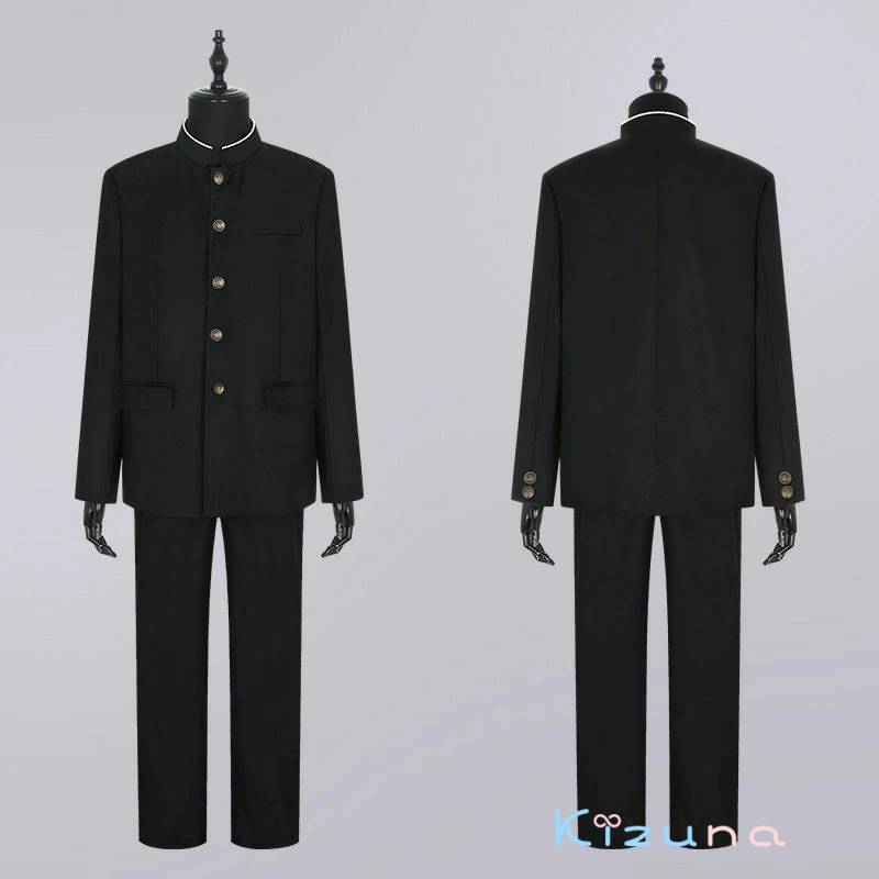 学生服 上下セット 超黒ハイグレード 洗濯機丸洗い 上着 ズボン 形態安定 スリム体 全国標準型 男子 冬..