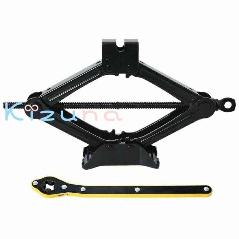 パンタジャッキ パンタ ジャッキ 省力レンチ付き 手動式 1トン1.5トン2トン2.5トン 汎用 手動 タイヤ交..