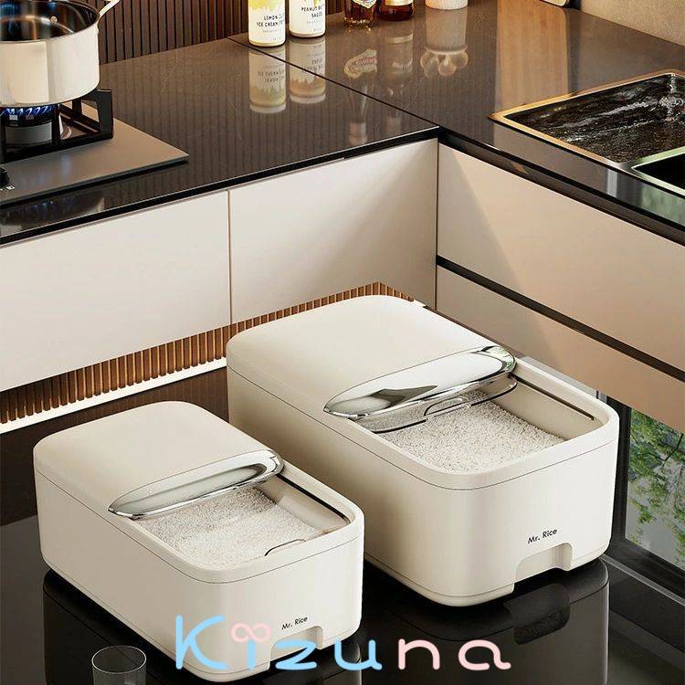 食品用の米びつ、シールカバー防虫防塵、米の密封ケースです、小麦粉貯蔵タンクです、大容量設計です、..