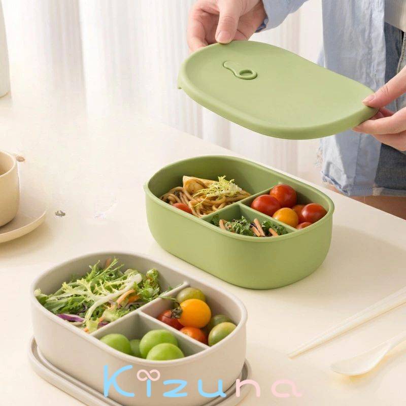 シリコン製のお弁当箱です、食品用安全材料です、電子レンジ加熱対応です、保存容器は多機能です、収納..