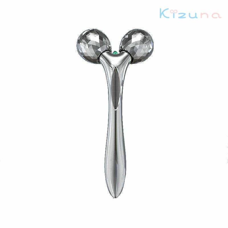 美容ローラー 美顔ローラー Y字型美容ローラー マッサージ 小顔 フェイスボディー用 3D 充電不要 防水 ..