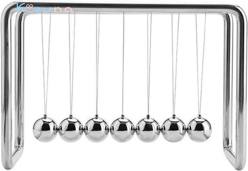 バランスボール ニュートンのゆりかご 18x9x13cm バランスボール 振り子 ゆりかご ストレス減らす 教育..