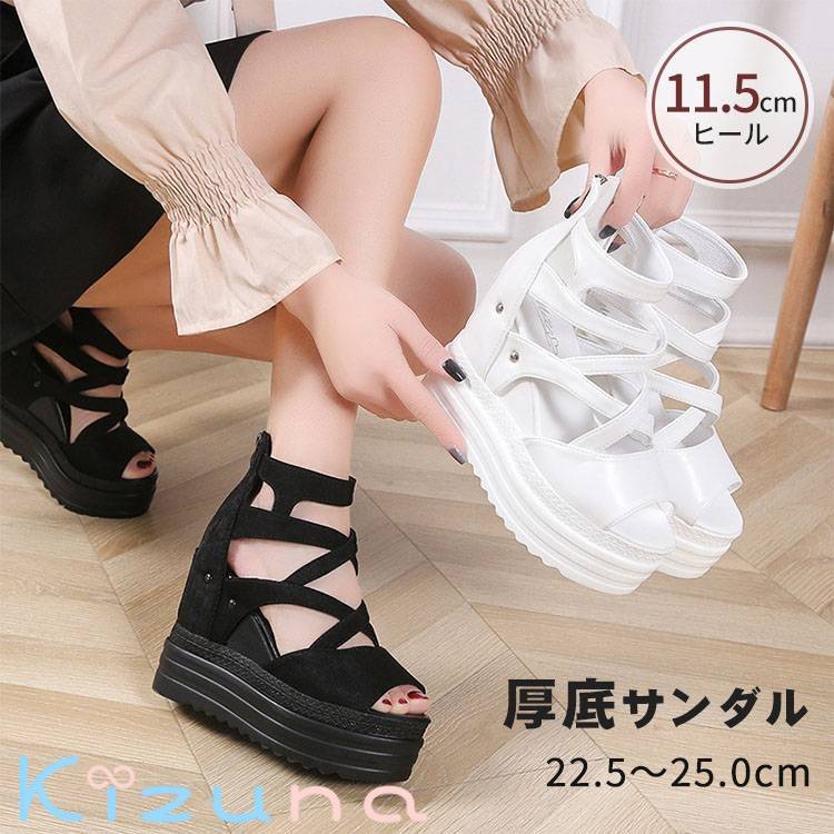 歩きやすい サンダル レディース 厚