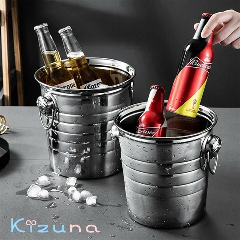 送料無料 アイスペール アイスバケット 3L 5L 7L ステンレス 氷バケツ ウイスキー ワイン 酒 ビールな..