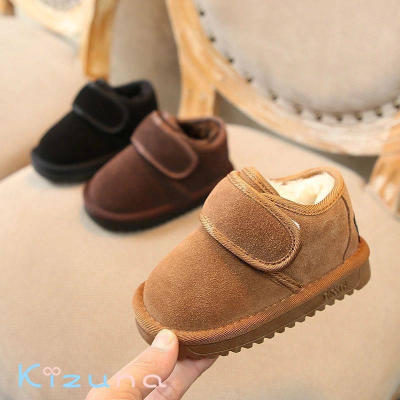 キッズ ムートンブーツ ショートブーツ 雪遊び スノーブーツ 裏ボア 女の子 男の子 あったか 防寒 子供靴 暖かい 滑り止め 通学 通園 冬 ジュニア ベビー 歩きやす 楽天海外通販