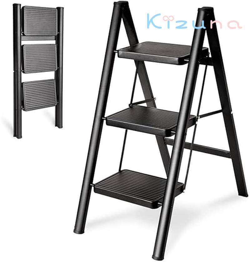 踏み台 脚立 2階ステップ 折りたたみ おしゃれ ステップ台 ステップスツール はしご 梯子 鉄素材 持ち..