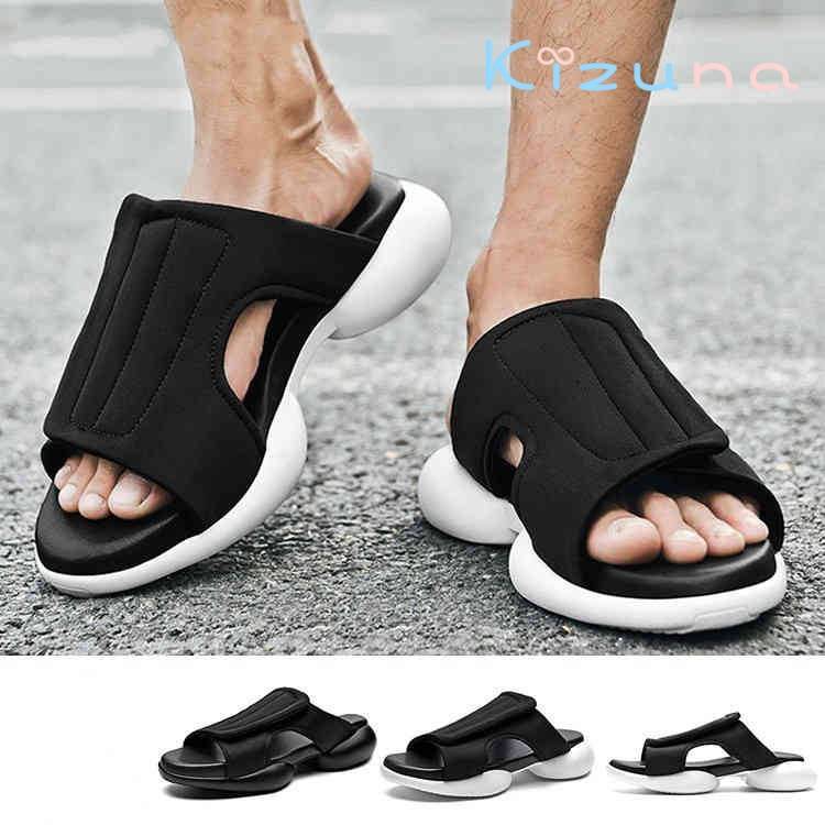 厚底サンダル メンズ スポーツサンダル 厚底 厚底サンダル スリッパ ビーチサンダル ナイロン コンフォ..