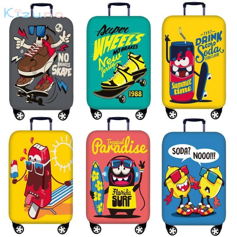 送料無料 スーツケースカバー 保護カバー キャリーバッグカバー キャリーケースカバー ラゲッジカバー ..