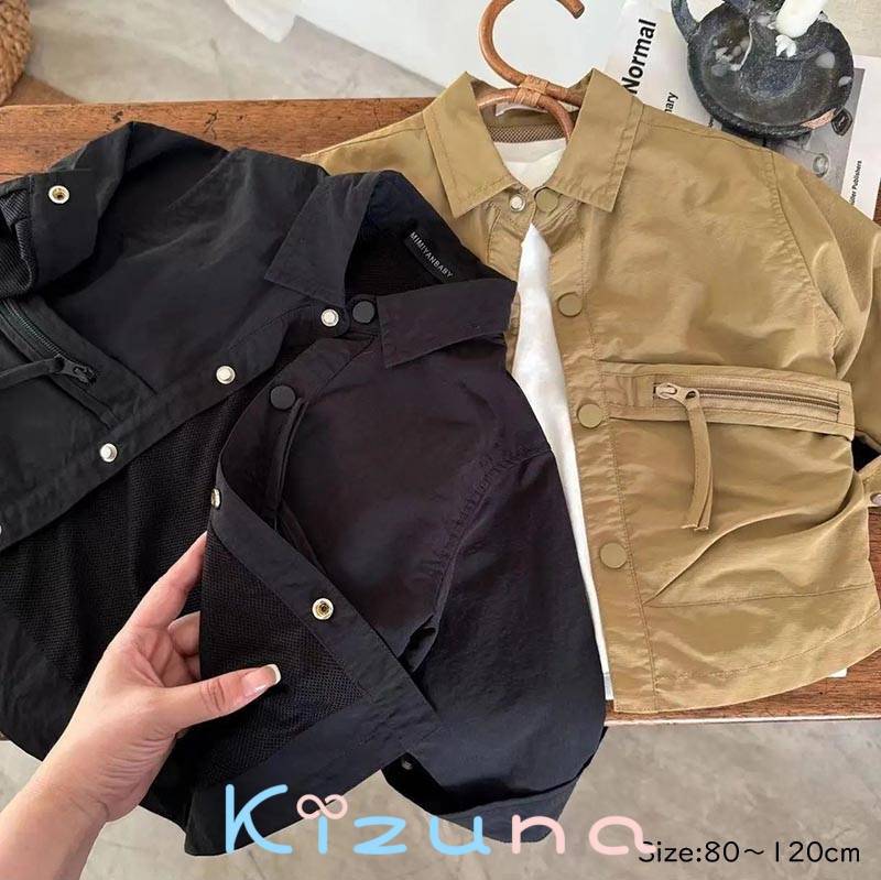 送料無料 キッズ アウター 子供ジャケット 春夏秋 子供服 ショートジャケット スプリングコート キッズコート トップス キッズ ジュニア 女の子 春 秋 冬 通園 通学 73cm-120cm 長袖 コート ダンスウェア ステージ衣装 ゆったり 楽天海外通販