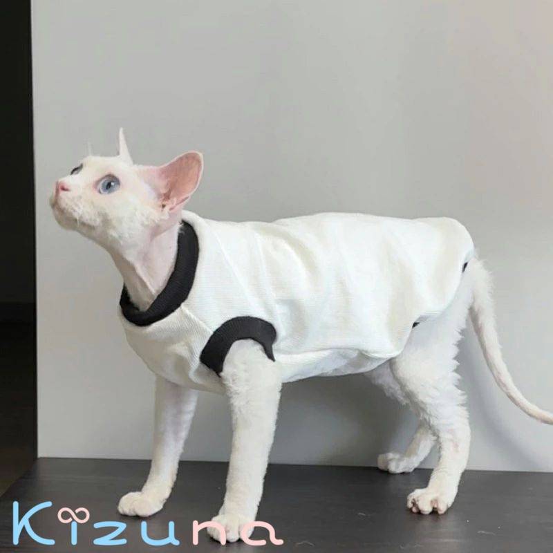 猫服 秋 冬 デボンレックス スフィンクス猫 キャットウェア ふわふわ 寒さ対策 おしゃれ トレーナー 犬服 シャム 柔らかい 肌着 抜け毛対策 つなぎ 部屋着 ペット ルームウェア アビシニアン 着脱簡単 アウトドア コーニッシュレックス kizuna-shop-10033948 絆shop サンプル画像3
