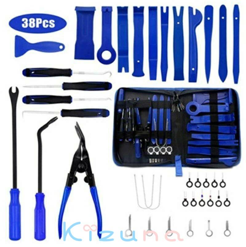 内張りはがし 車 内装はがし 工具 パネル剥がし 内装はがし 車 セット クリップクランプツール 内張り..