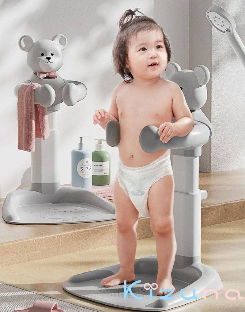 ベビー用バスチェア バスチェアー 新生児から はじめてのお風呂から使えるバスチェア 赤ちゃん立ち風呂..