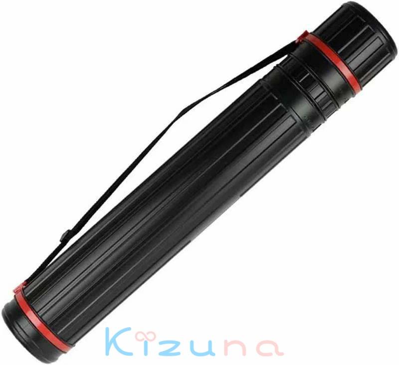 ポスターケース 図面ケース アジャスターケース プレイマット ケース チューブ ラバープレイマット 収納 防塵 防雨 製図 筒 角筒 図面 手提げ 持ち運び 伸縮可能