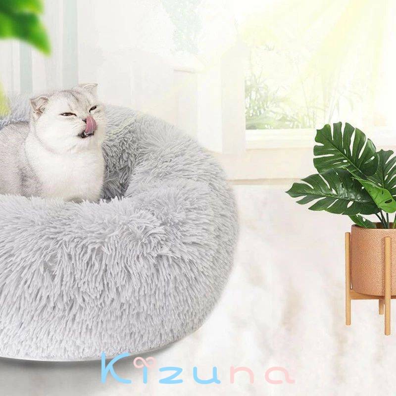 ペットベッド ふかふか ペットハウス 犬 猫 ペット用品 ペット用 猫犬ペットクッション 寝床 キャットベッド ペットソファ オールシーズン ぐっすり眠れる 寒さ対策 保温防寒 暖かい 冬 マット かわいい 洗える 小型犬 中型犬 シニ　ア ペット用品 滑り止め kizuna-shop-10006019 絆shop サンプル画像3