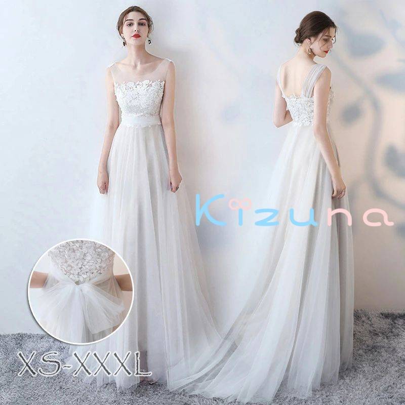 ウェディングドレスノースリーブ花嫁...