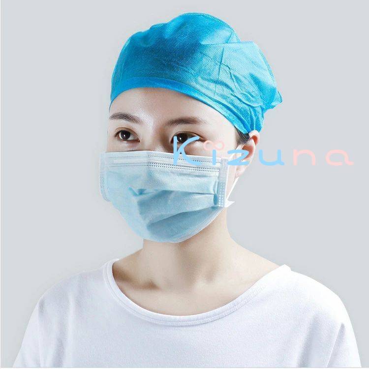 【送料無料】【20枚入り】衛生キャップ　手術帽　防護帽　帽子　キャップ　手術用　ナース　作業帽子　..