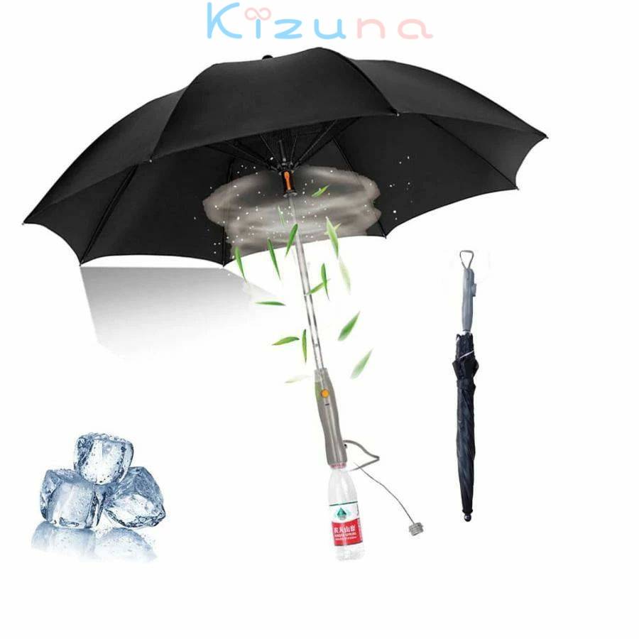 ミスト が 出る 傘 扇風機付き 日傘 日傘ファン付き ミストシャワー 日傘 冷感 熱中症対策 傘 ファン ..