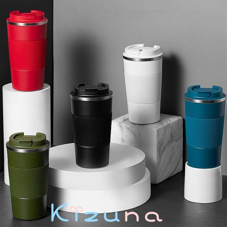 タンブラー 蓋付き ステンレス 真空断熱 コップ コーヒーカップ 持ち運び 魔法瓶 380ml 510ml 保冷 保温 二重構造 マグカップ コンビニマグ ビール コーヒー 車載せ 直飲み 直接ドリップ 全5色 水筒 おしゃれ マグボトル オフィス アウトドア キャンプ kizuna-shop-10006977 絆shop サンプル画像2