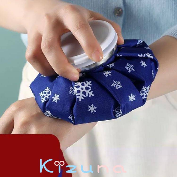 氷のう アイスバッグ 2個セット 氷嚢 熱中症 持ち運び ゴルフ 応急処置 冷却 暑さ...