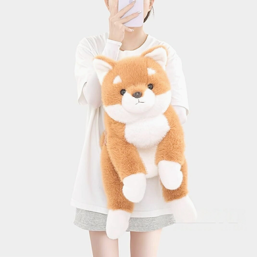 乐天商城 - ＼SALE 1点5％OFF 2点10％OFF／柴犬 ぬいぐるみ 特大 リアル 可愛い 犬 抱き枕 クッション 60cm ふわふわ もちもち 誕生日 ギフト プレゼント