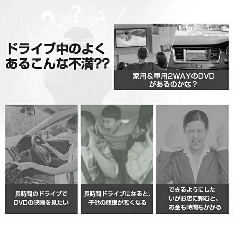 【2026年新発売】DVDプレイヤー 新型 車...の紹介画像2