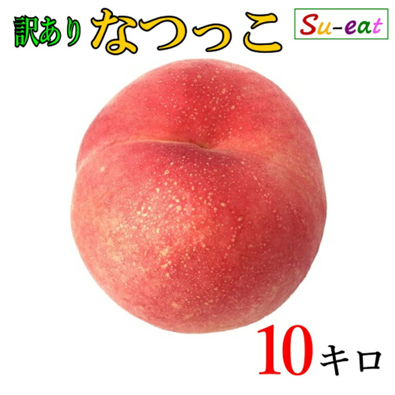 8月中旬〜下旬　なつっこ　訳あり 桃 減農薬 長野県産 10キロ　レビューを書いたら200円クーポン