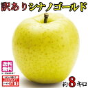 10月中旬〜下旬 訳あり シナノゴールド りんご 減農薬 長野県産 8キロ レビューを書いたら200円クーポン