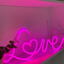 LED ネオン LOVEシリーズ (インテリアライト) | 送料無料 ネオンサイン 光る看板 選べるインテリア カフェ バー アメリカ雑貨 ネオンチューブ デコ...