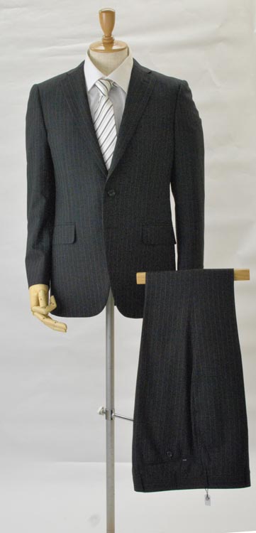 日本製*春夏用*A5A6サイズのみ　ノータック　スリムスーツ：2B×1　RM217F★パンツ裾未処理