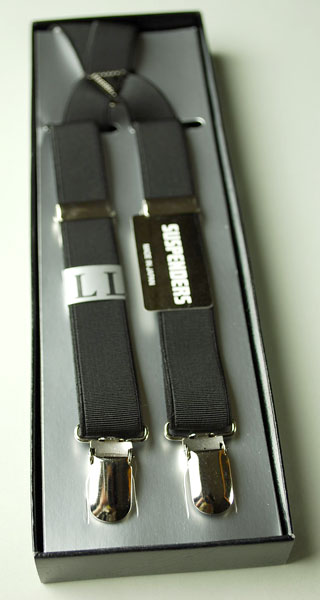 GHK通販の【モーニング・タキシード用】サスペンダー：AT450（幅2cm・超LONG：LLサイズ-収縮長さ160cmまで・身長185cm〜205cmまで対応） 【メール便可能：2個まで】｜アングル3