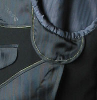 有料オプション：ジャケット脇あて仕様（ジャケットのみ） 当店でオーダースーツを作られた方のみのオプション