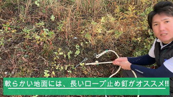 ロープ止め丸型鉄太さ8mm×長さ300mmユニクロメッキ10本ペグテントシートレジャーアウトドアテントテーク設営タープ運動会養生ガーデニング駐車メガネ釘めがね釘トラロープ花壇仕切柵棒保安立入禁止鉄杭O型ステッキ