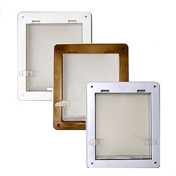 【室内向け猫ちゃん専用ドア】キャットドアA お得な3個セット【入口:14×16.3cmH】