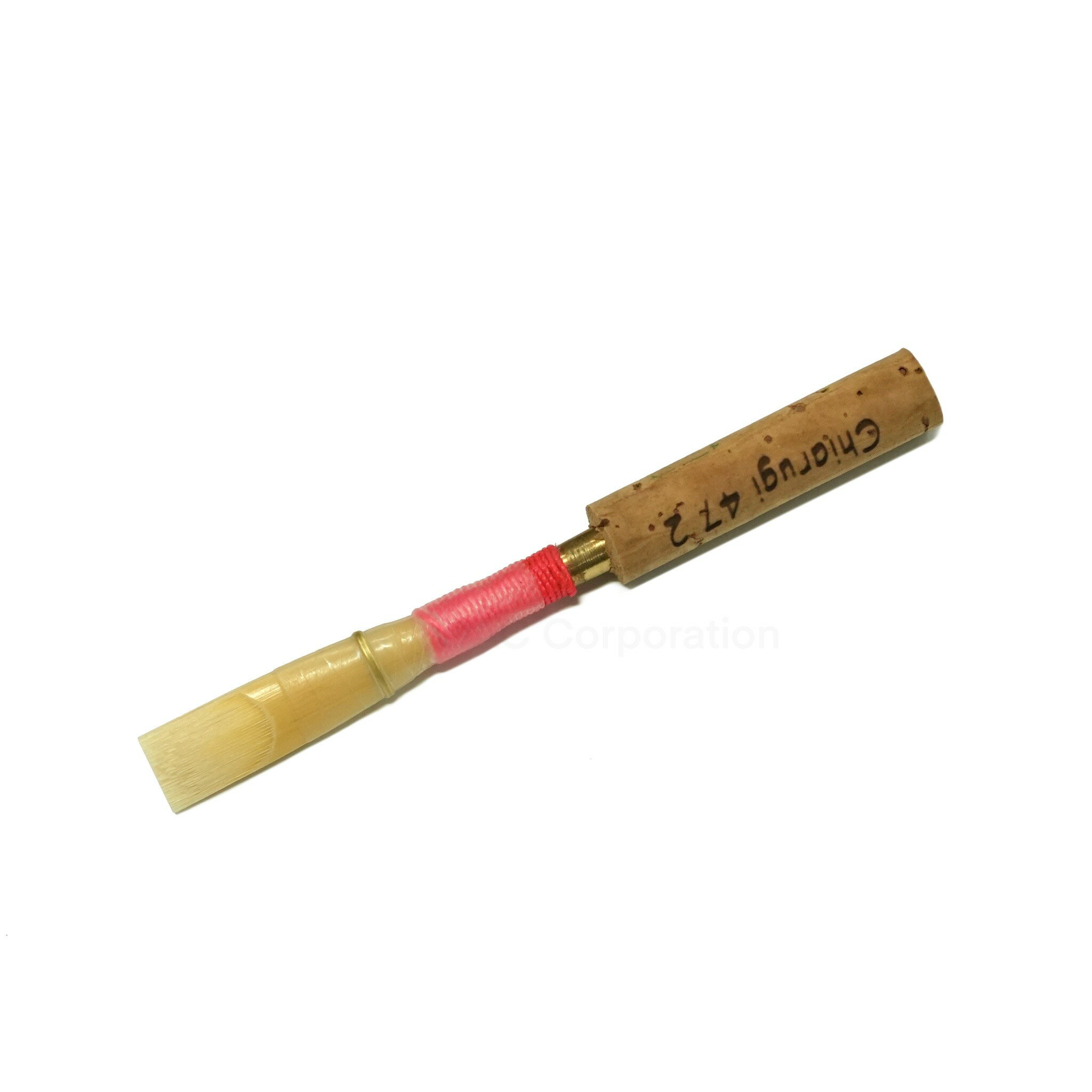 オーボエ 完成リード ブレーメン M（ピンク糸）ワイヤー有り