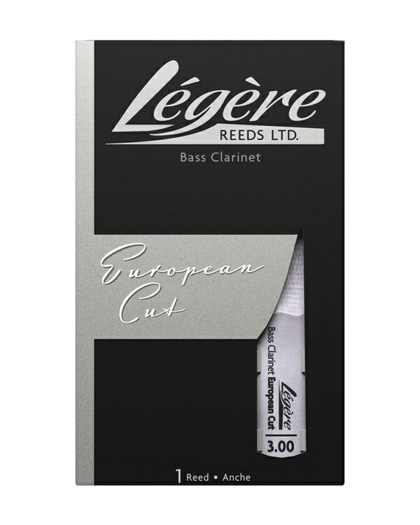 バスクラリネット用樹脂製人工リード LEGERE（レジェール）ヨーロピアンカットシリーズ