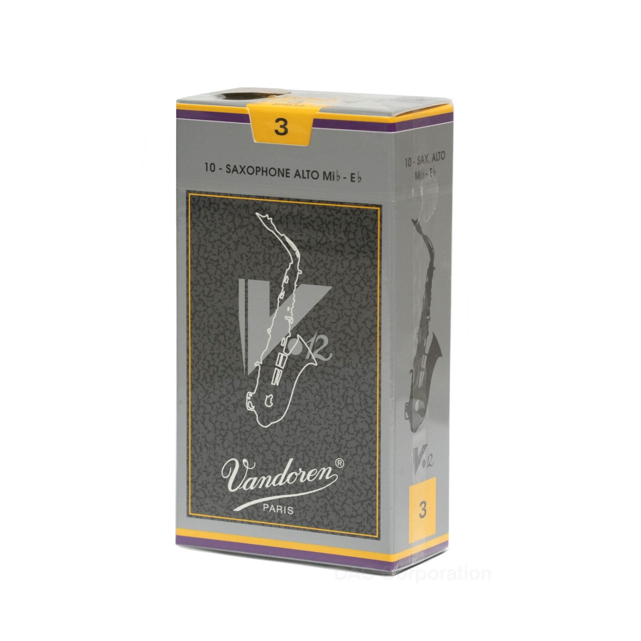 アルトサックスリード Vandoren（バンドーレン）V12 10枚入り