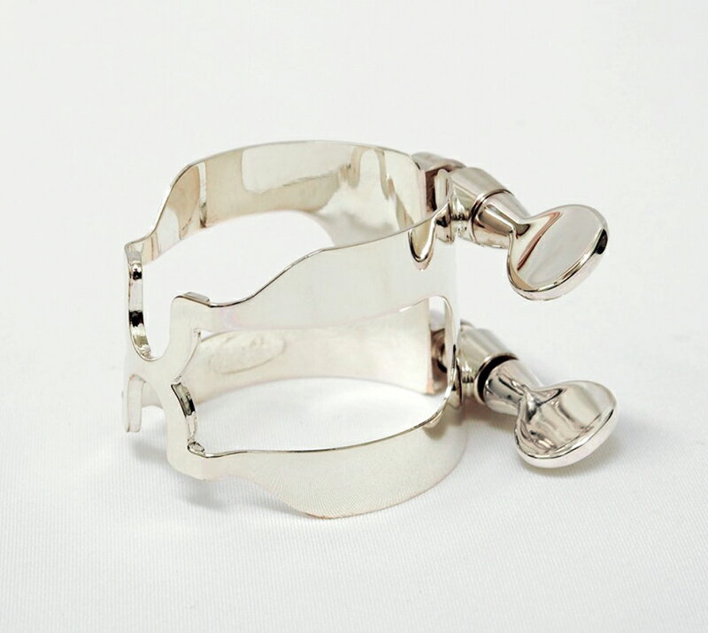 B♭クラリネット用リガチャー HARRISON（ハリソン）C/SP （シルバー仕上げ）