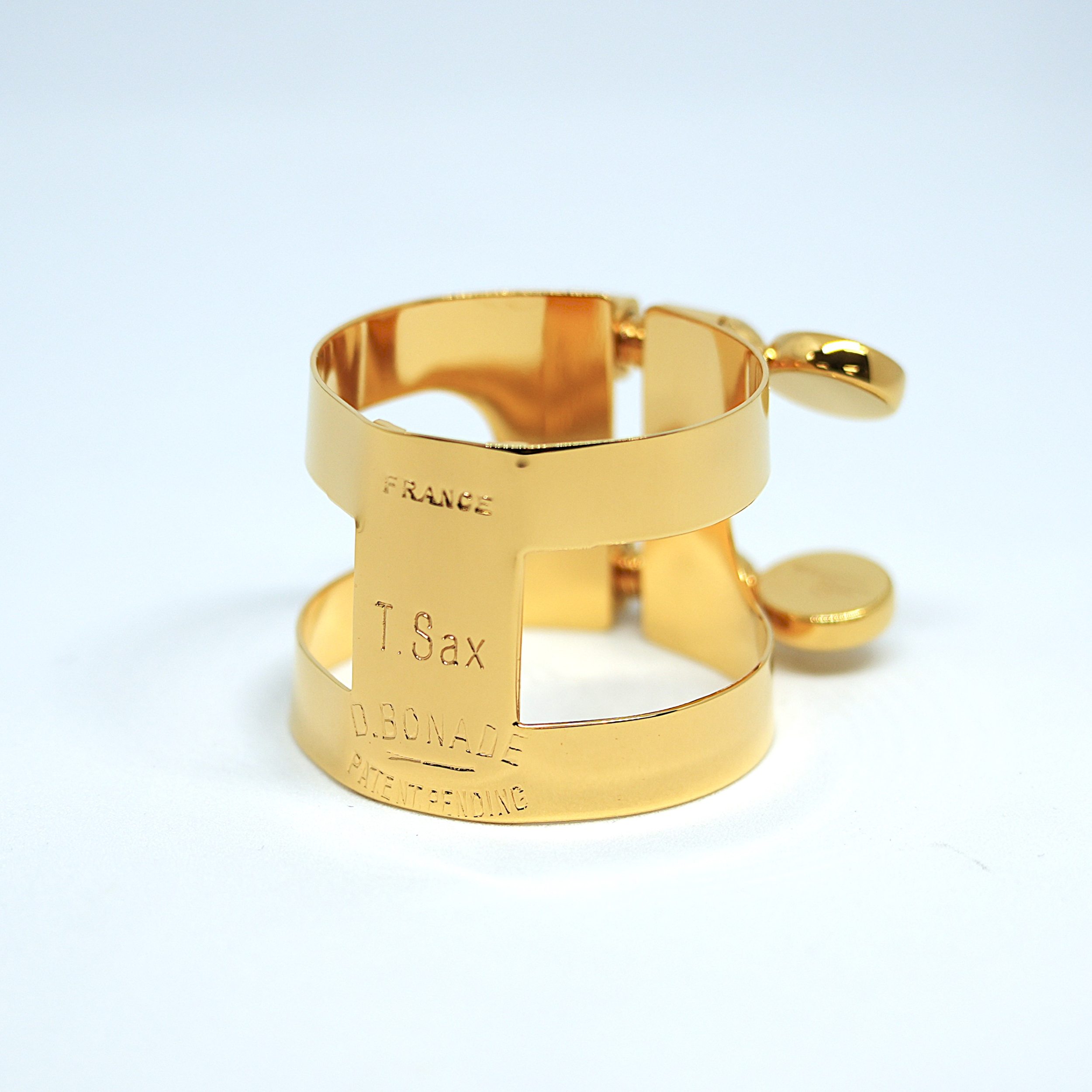 テナーサックス用リガチャー D.Bonade（ボナード）2255U GP 逆締め （ゴールド仕上げ）