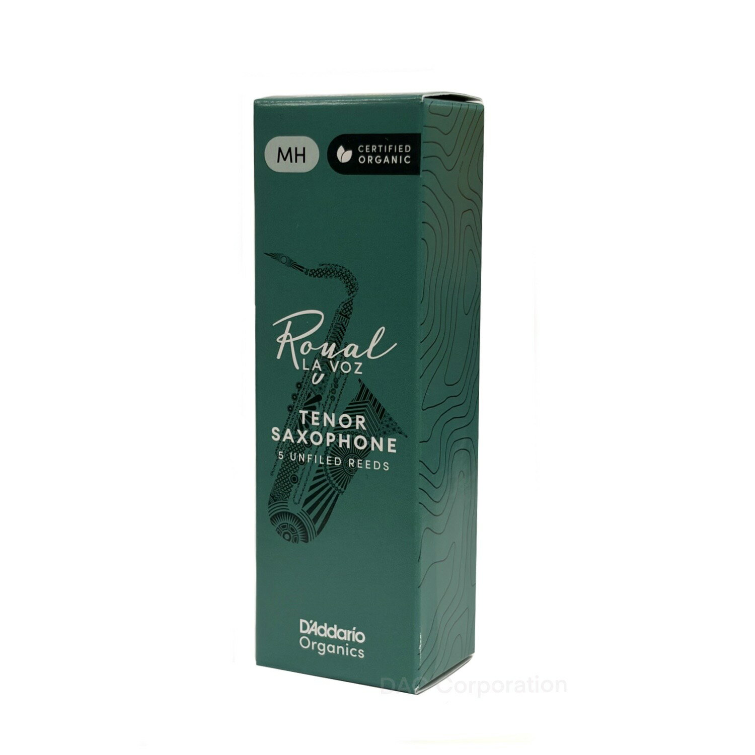 テナーサックスリード D'Addario Woodwinds（ダダリオウッドウィンズ）Royal La Voz（ロイヤル ラ・ヴォーズ）5枚入り