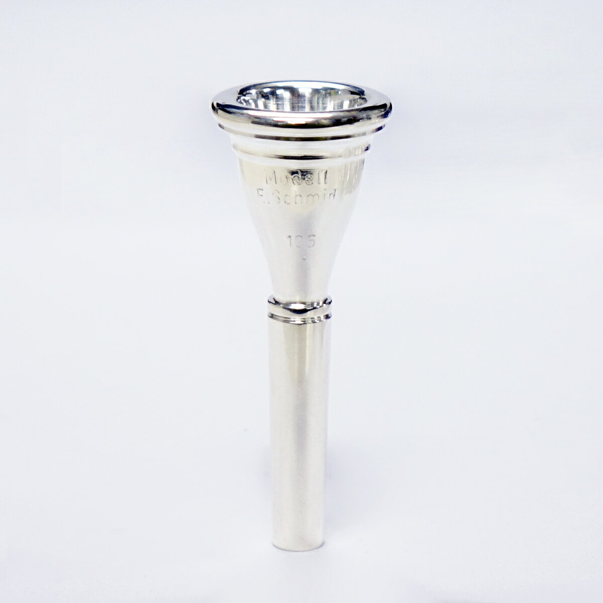 【美品】E.Schmidシュミット ホルンマウスピース トラディショナル85 銀 シュミット / ホルン用マウスピース トラディショナル 85 / 銀メッキ