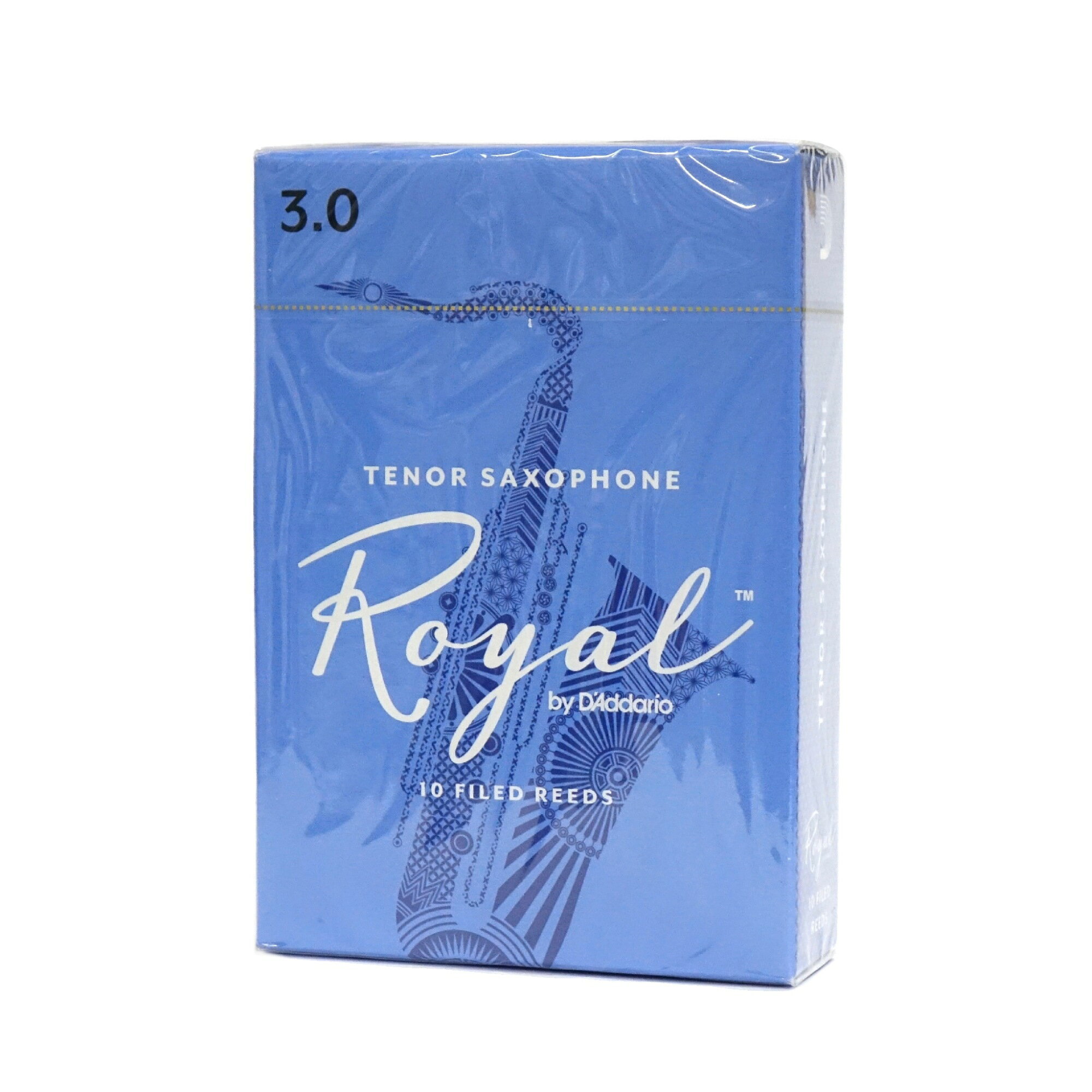 テナーサックスリード D'Addario Woodwinds（ダダリオウッドウィンズ）Rico Royal（リコ・ロイヤル）10枚入り